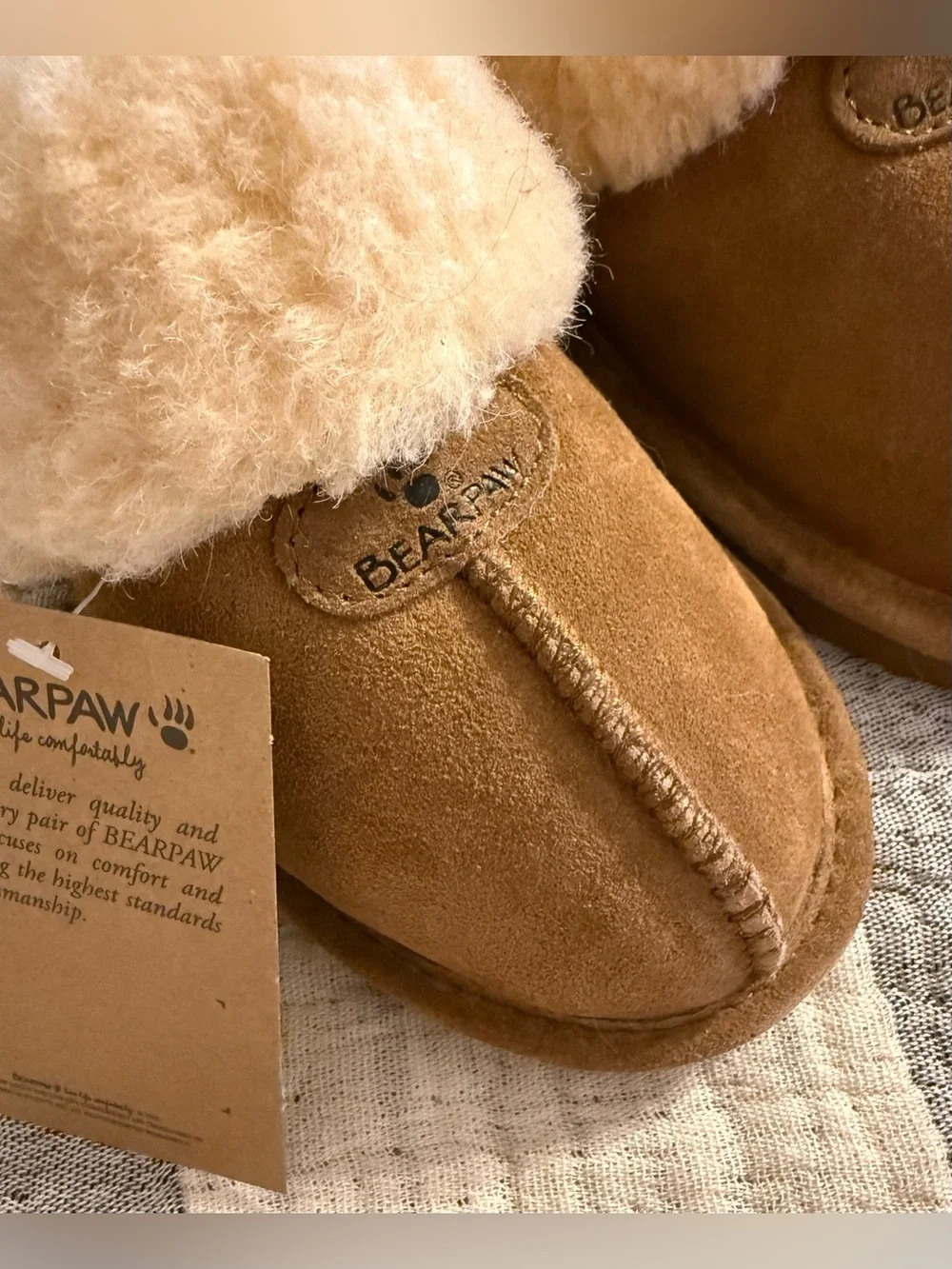 BearPaw plush shearling